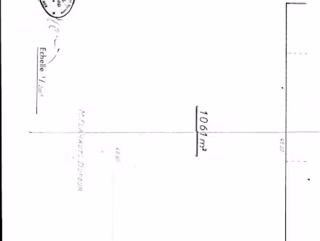 vente terrain à batir 1061 m² à hesdigneul-lès-boulogne (62360)  85 000 €