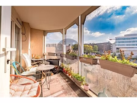 94250 gentilly - appartement 93.05 m² - 4 pieces - loggia  cave  2 parkings
