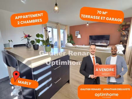 vente appartement 3 pièces 70 m² à marly (59770)  144 500 €