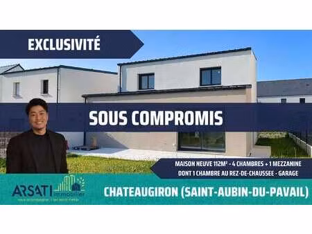 vente maison à saint-aubin-du-pavail (35410) : à vendre / 112m² saint-aubin-du-pavail
