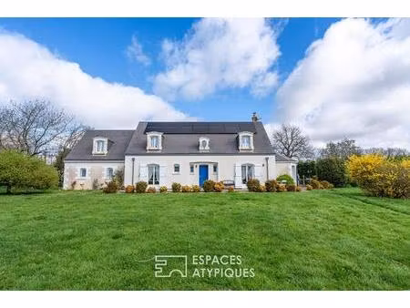 propriété équestre avec gîte et piscine à l'orée de la forêt d'amboise