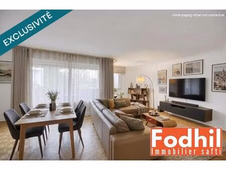 châtenay-malabry- appartement familial 4 pièces de 115 m² avec 3 chambres  un parking et u