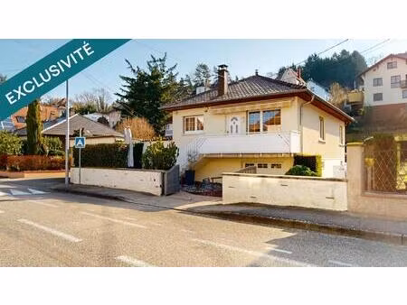 maison de plain-pied avec sous-sol complet sur terrain paysager – brunstatt-didenheim