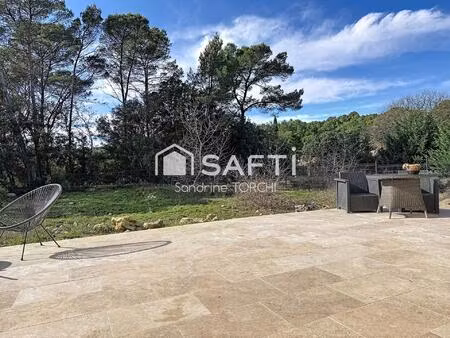 maison 113m² sur 1500m² de terrain à le thoronet (83340)