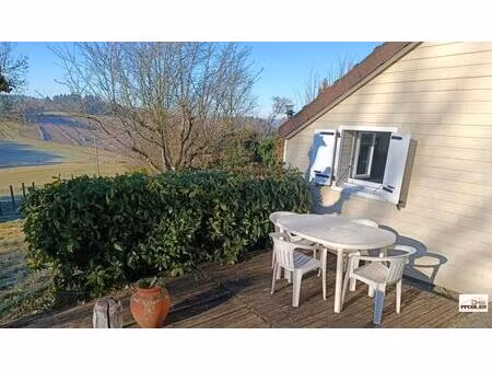 a louer maison type t2  jardin  terrasse sainte fortunade