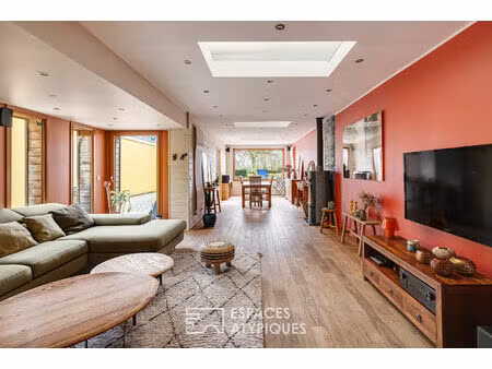 maison contemporaine à la campagne