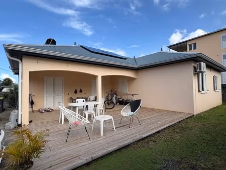 en exclusivité chez capifrance - maison familiale plain-pied - 4 chambres - bras panon pro