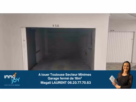 location garage 15 m² à toulouse (31200)