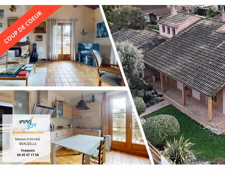 vente maison 6 pièces 144 m² beauzelle (31700)