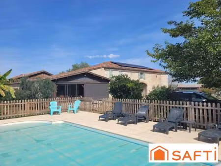 vente maison 20 pièces 430 m² feugarolles (47230)