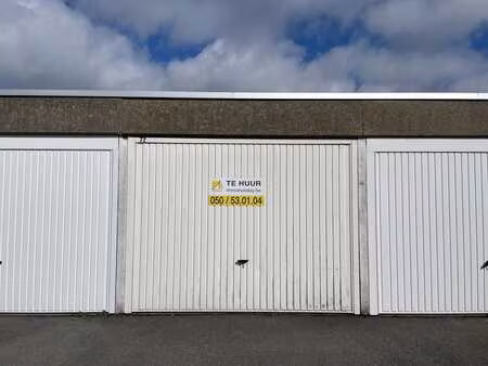 gemakkelijk bereikbare garage