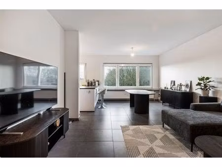 volledig gerenoveerd 2-slaapkamerappartement met terras  garagebox en groen uitzicht!