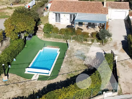 le cannet des maures - maison de plain pied avec piscine - 420.000 €