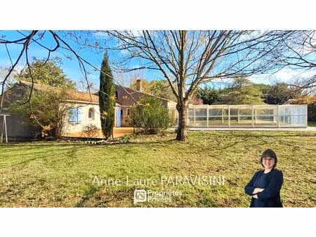 castelnaudary : maison de plain-pied et son parc arboré