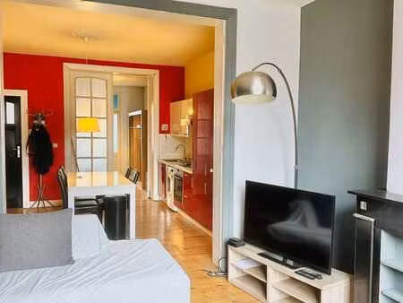 app. 1 ch. sans vis-à-vis - 55 m. carrés à etterbeek