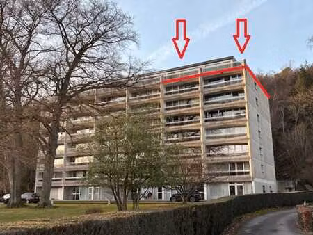 magnifique penthouse 3 chambres de 170 m2 + terrasse de 80m2