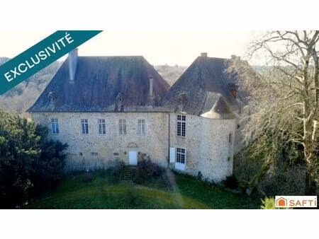 domaine château d'environ 830m² avec dépendances