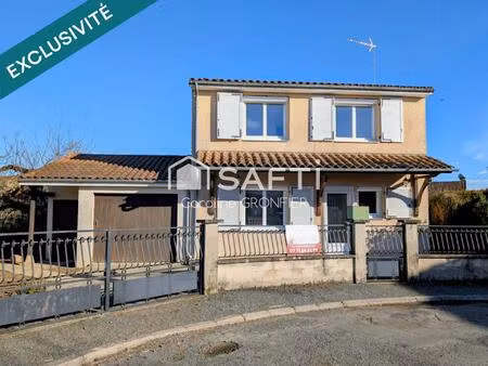 maison familiale 4 chambres avec jardin et garage