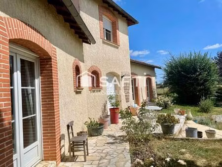 saint-lys - maison t7 185 m²  2487 m² de terrain