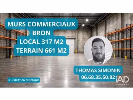vente murs commerciaux 317 m²