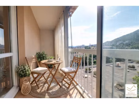 marseille 10ième dans une résidence au calmet4 avec balcon et vue dégagée ...