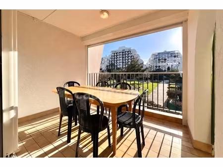 appartement à vendre 2 pièces + parking proche plages-port