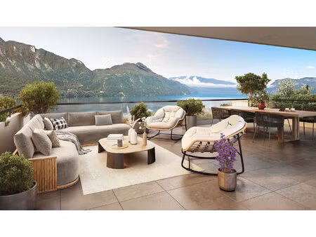 vente appartement 4 pièces 109 m² viviers-du-lac (73420)