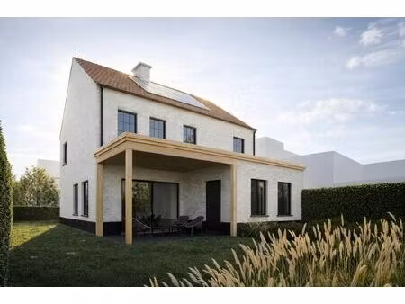 statige nieuwbouw in landelijke stijl in oelegem (ranst)