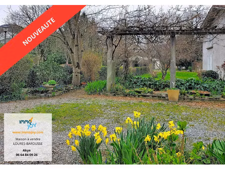 vente maison 9 pièces 237 m² loures-barousse (65370)
