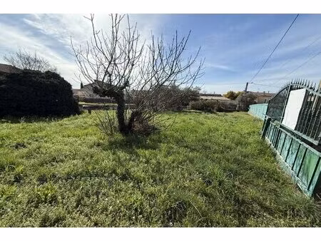 vente terrain à bâtir