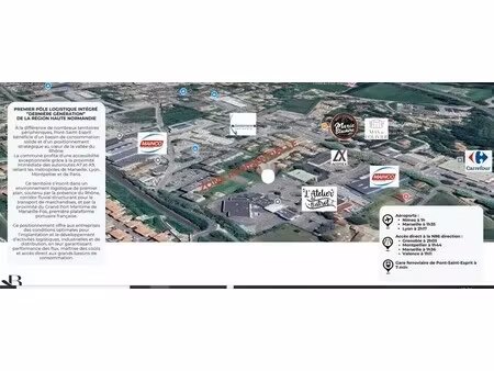 vente local d’activités pont saint esprit 30130 2650m²