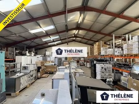 vente entrepôt 3 000 m²