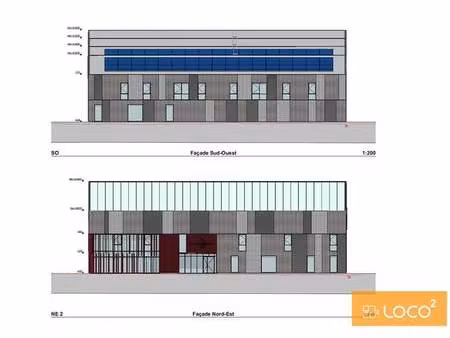 vente entrepôt 830 m²