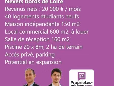 vente local d'activités 2 000 m²