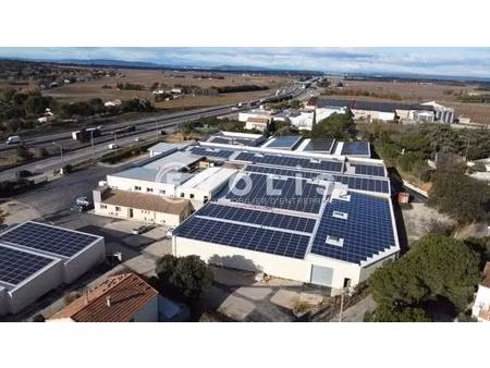 vente entrepôt 1 200 m²