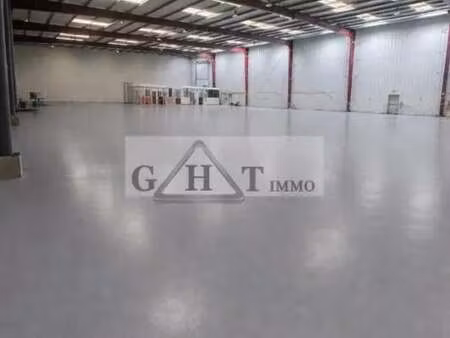 vente entrepôt 5 000 m²