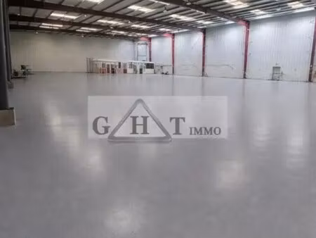 vente entrepôt 5 000 m²