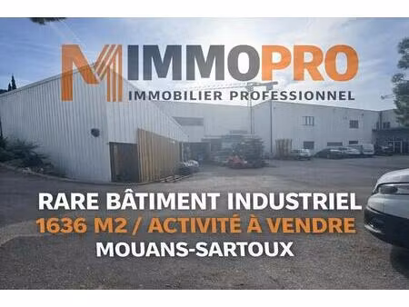 vente entrepôt 1 646 m²