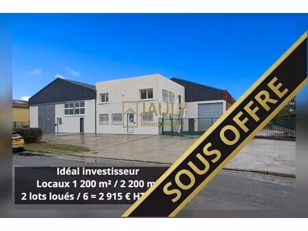 vente entrepôt mareuil-lès-meaux 77100 1200m²