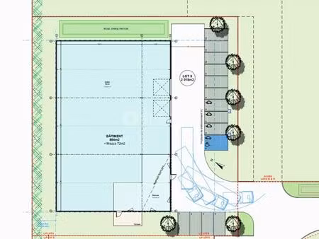 vente local d'activités 936 m²