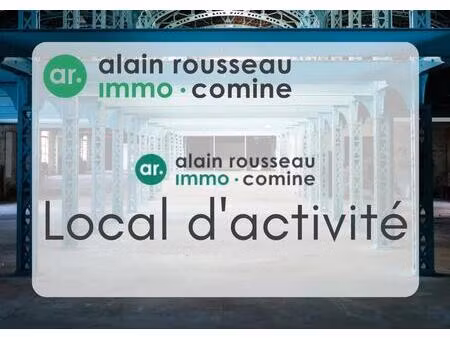 vente local d'activités 2 150 m²