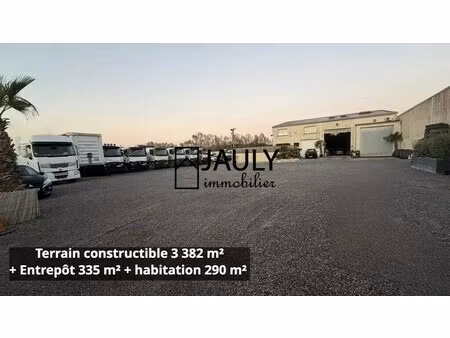 vente entrepôt 625 m²