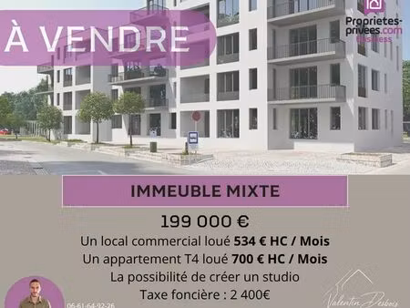vente local d'activités 167 m²
