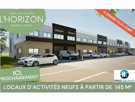 vente local d’activités marcilloles 38260 144m²