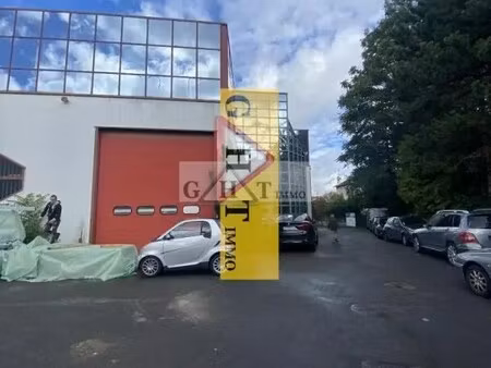 vente entrepôt 1 500 m²
