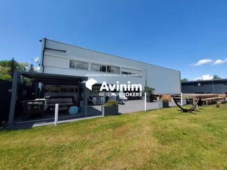 vente entrepôt alby sur cheran 74540 650m²