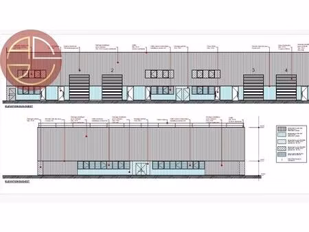 vente entrepôt 603 m²