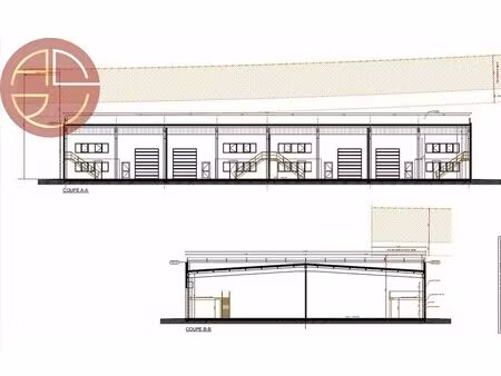 vente entrepôt 910 m²