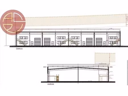 vente entrepôt portet sur garonne 31120 910m²