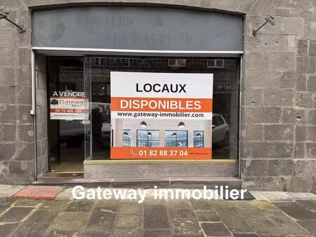 vente entrepôt riom 63200 104m²
